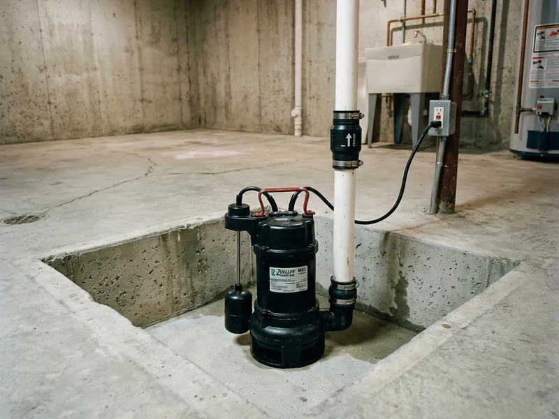 Sump Pump Installation Plumber in Mustang, TX